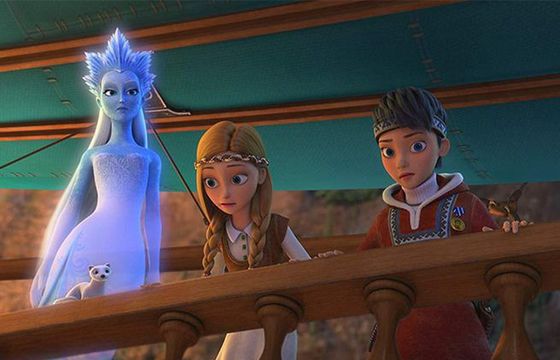 Agata Kulesza i Natalia Szroeder w animacji "Królowa Śniegu: po drugiej stronie lustra"