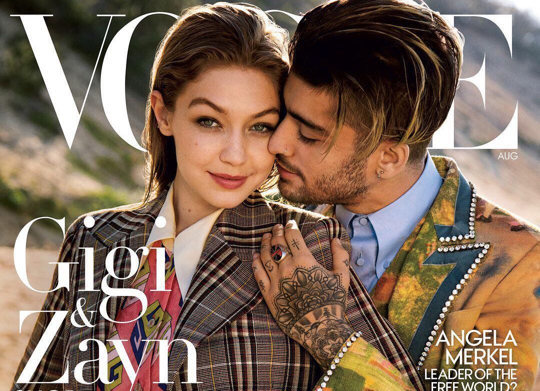 Gigi Hadid i Zayn Malik razem na okładce Vogue - Wirtualna Polska