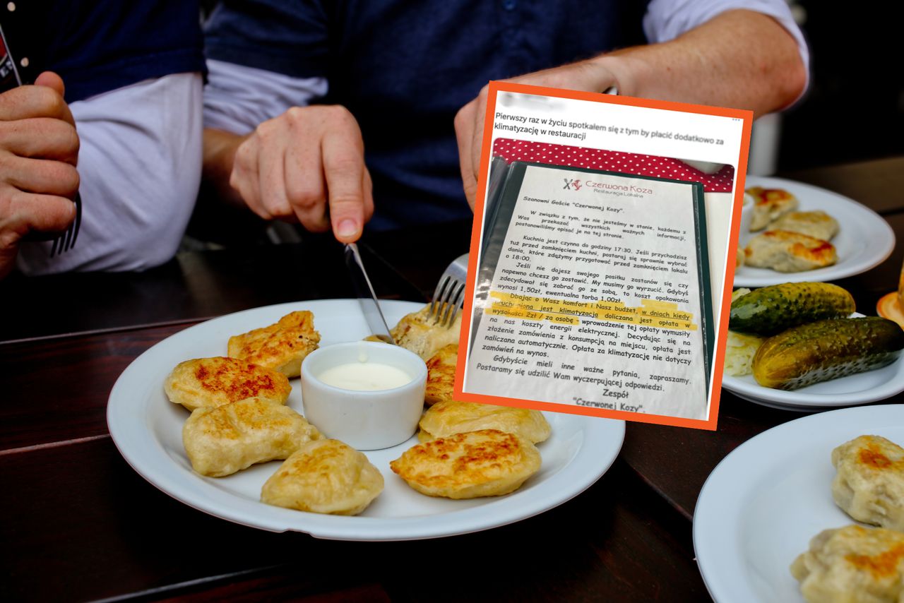Nietypowa dopłata w restauracji. W sieci zawrzało. Właściciel wyjaśnia