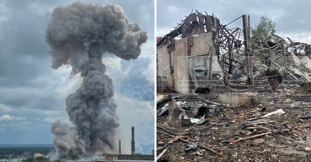 Bezlitosne uderzenie pod Moskwą. W fabryce budowali bombowiec
