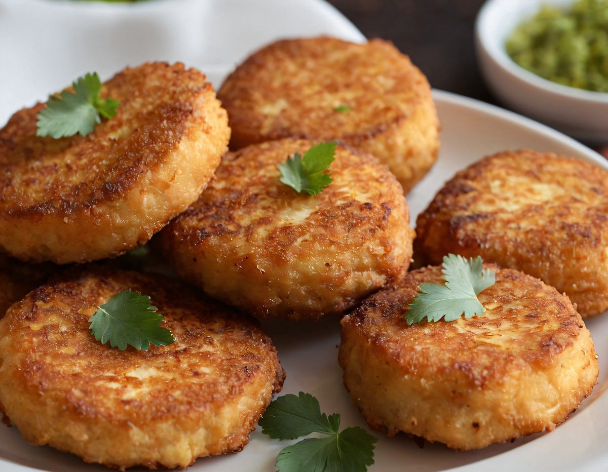 Rediscovering Polish comfort: Potato cutlets with creamy cucumber sauce
