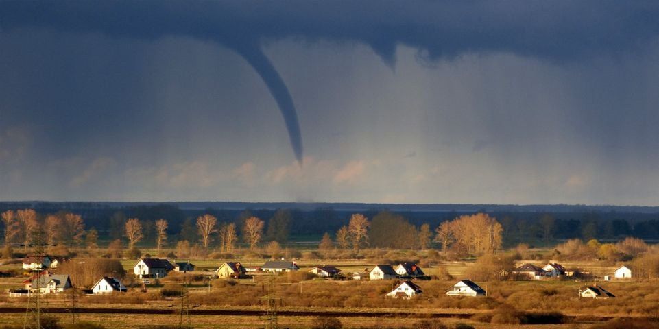 Pogoda. Wyglądała jak tornado. Niezwykłe i rzadkie zjawisko nad Bałtykiem