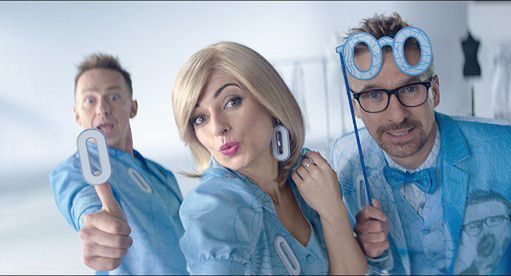 Formacja Chatelet w kampanii Wonga „Moda na Zero”