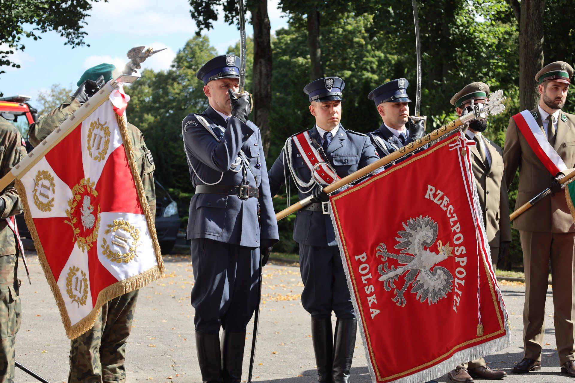 Szczecinek - uroczystości upamiętniające rocznicę wybuchu II wojny światowej
