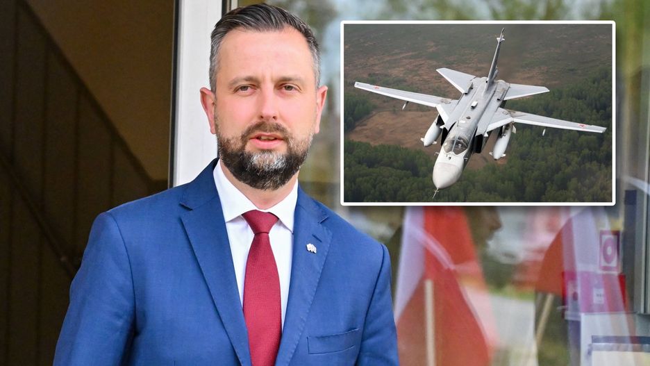 Szef MON: polscy piloci przechwycili Su-24 nad Bałtykiem