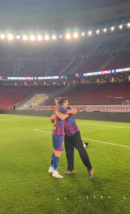 Pożegnanie Roberta Lewandowskiego z FC Barceloną