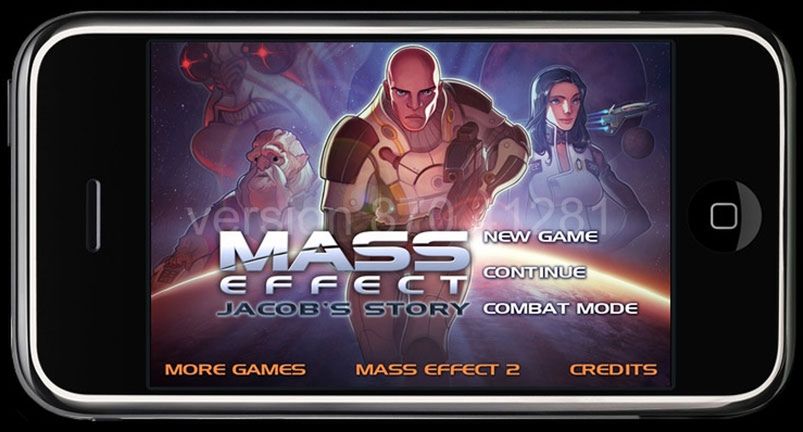 Prequel do Mass Effect 2 na iPhone