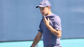 Majchrzak dzielnie walczył z turniejową "jedynką". Finał niestety nie dla Polaka