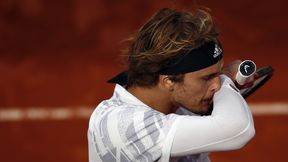 Tenis. Roland Garros: Alexander Zverev zlekceważył zasady zdrowotne? Wyszedł na kort chory