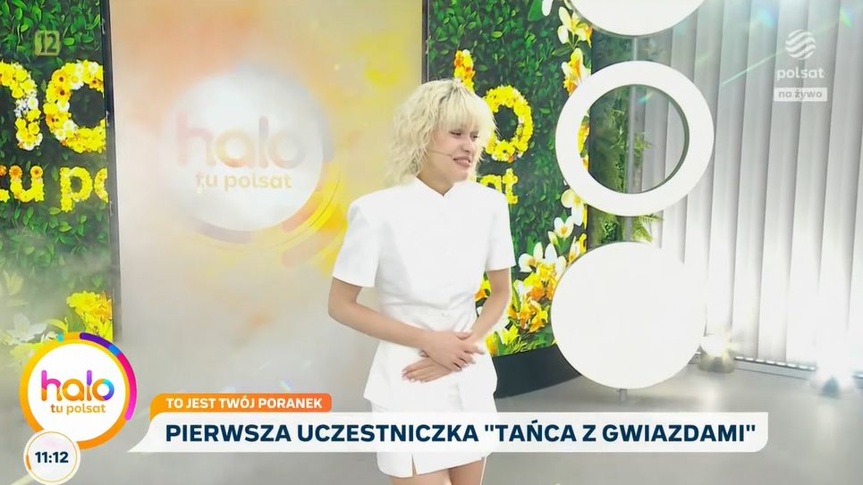 Helena Englert w "Halo tu Polsat"
