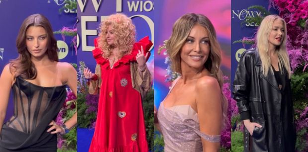 Naczelne twarze TVN BŁYSZCZĄ na ściance. Wieniawa, Rozenek i Gessler pozują niczym hollywoodzkie gwiazdy (WIDEO)