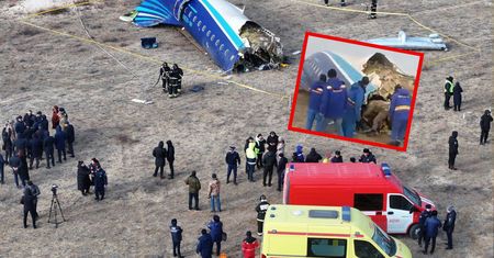 Samolot rozbił się w Kazachstanie. Przerażające nagrania z katastrofy
