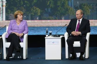 Putin nie zgadza się z Merkel. Trudna wizyta