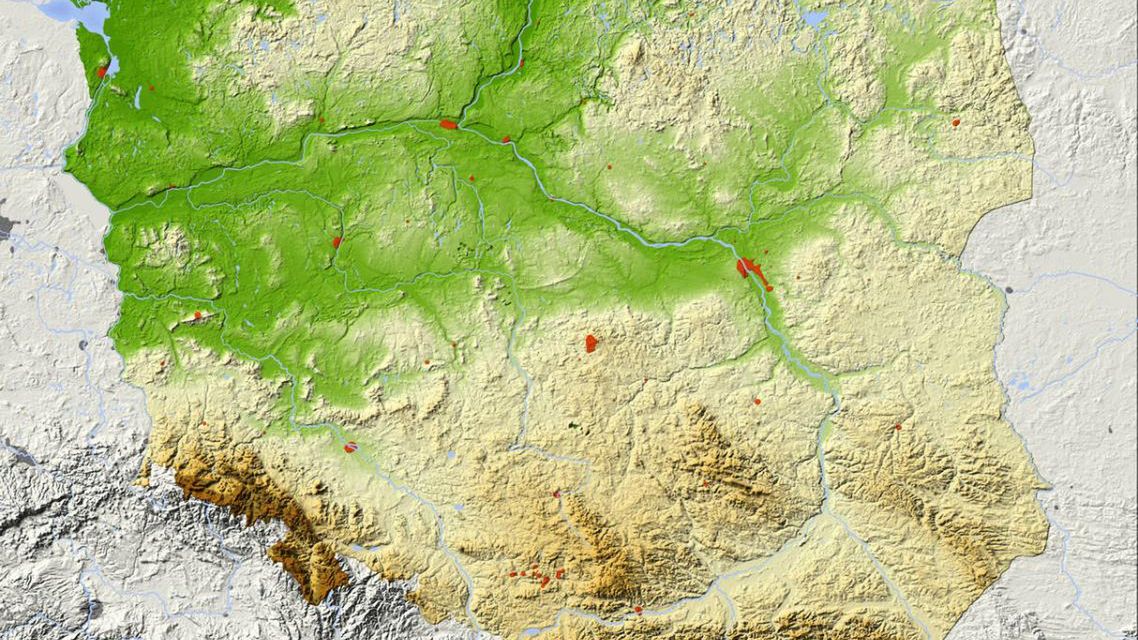 Krainy geograficzne Polski