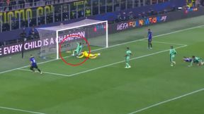 Obrońca wpadł z piłką do siatki. Co za gol Interu! (WIDEO)