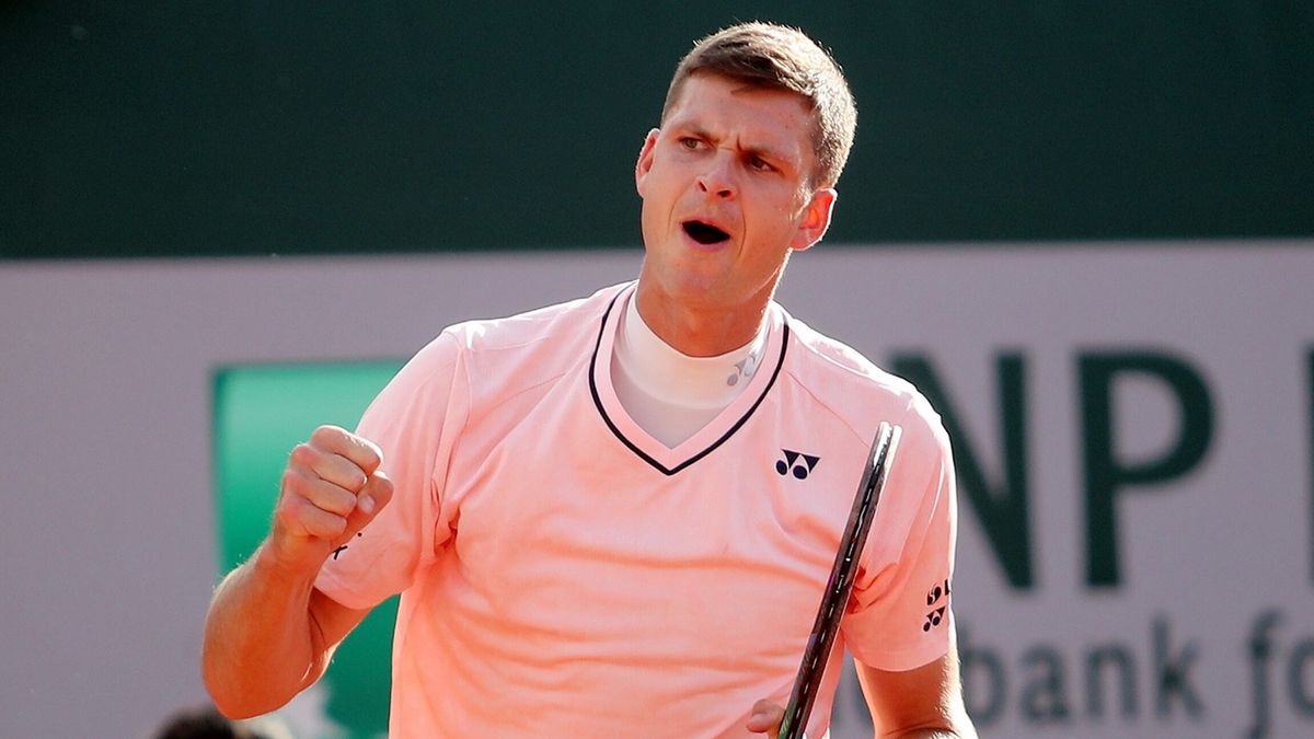 PAP/EPA / MARTIN DIVISEK / Na zdjęciu: Hubert Hurkacz