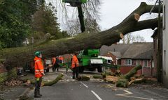 Sztorm Pia uderzył w Europę. Wiele osób nie dotrze na święta