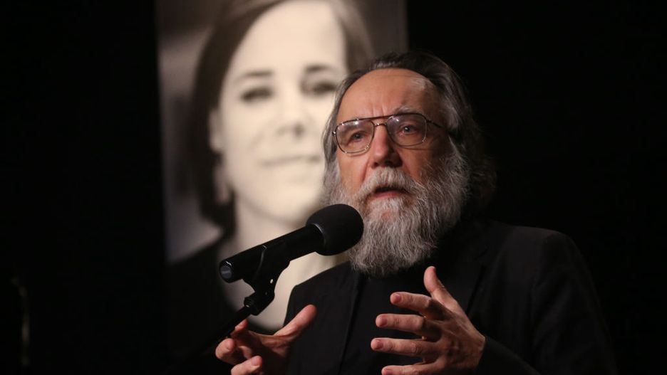 Funeral Takes Place Of Daria Dugina Killed In A Car BombMOSCOW, RUSSIA - AUGUST 23: (RUSSIA OUT) Russian political philosopher and igeologue Alexander Dugin speaks during a memorial ceremony for his daughter Daria Dugina, on August 23, 2022 in Moscow, Russia. Russian media commentator and political activist Daria Dugina was killed in a car bomb atack last Sunday. (Photo by Contributor/Getty Images)Contributorbestof, topix