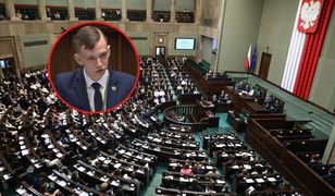 Gorąco w Sejmie. Licealista uderza w PiS