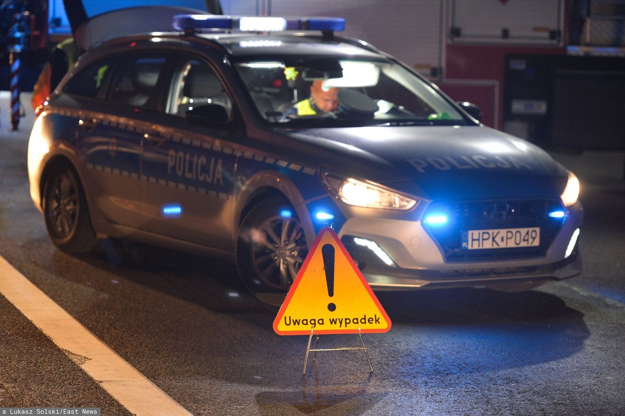 Tragiczna niedziela na drogach. Pożar na A4 i wypadek BMW