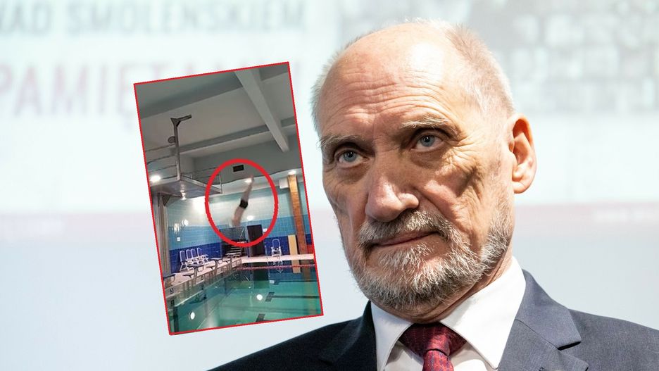 Antoni Macierewicz i jego popisy na basanie
