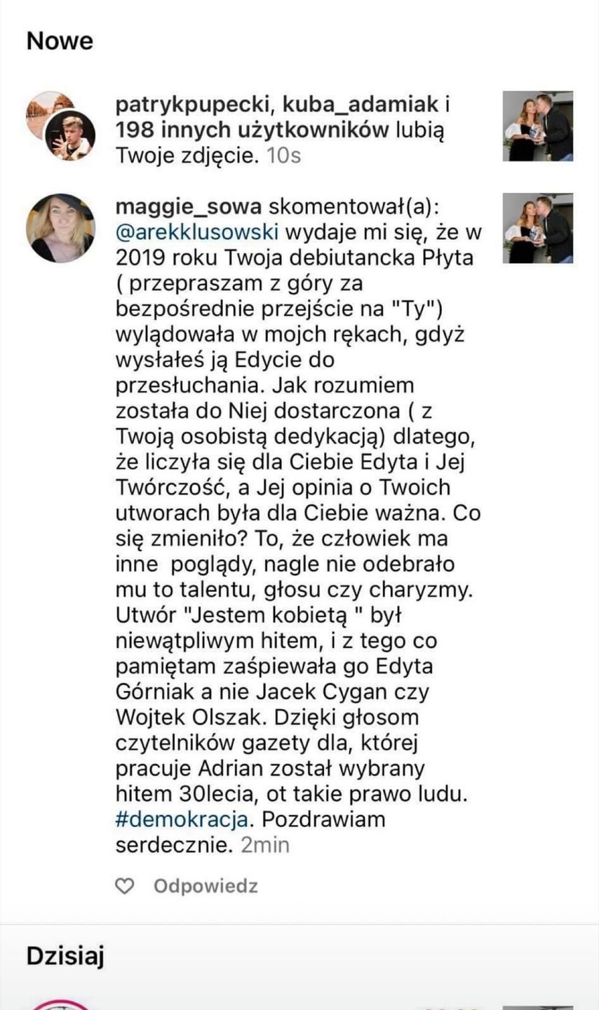 Magda Sowa stanęła w obronie Edyty Górniak