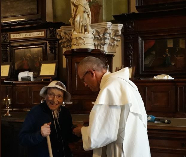 95-letnia pątniczka z Włoch dotarła na Jasną Górę