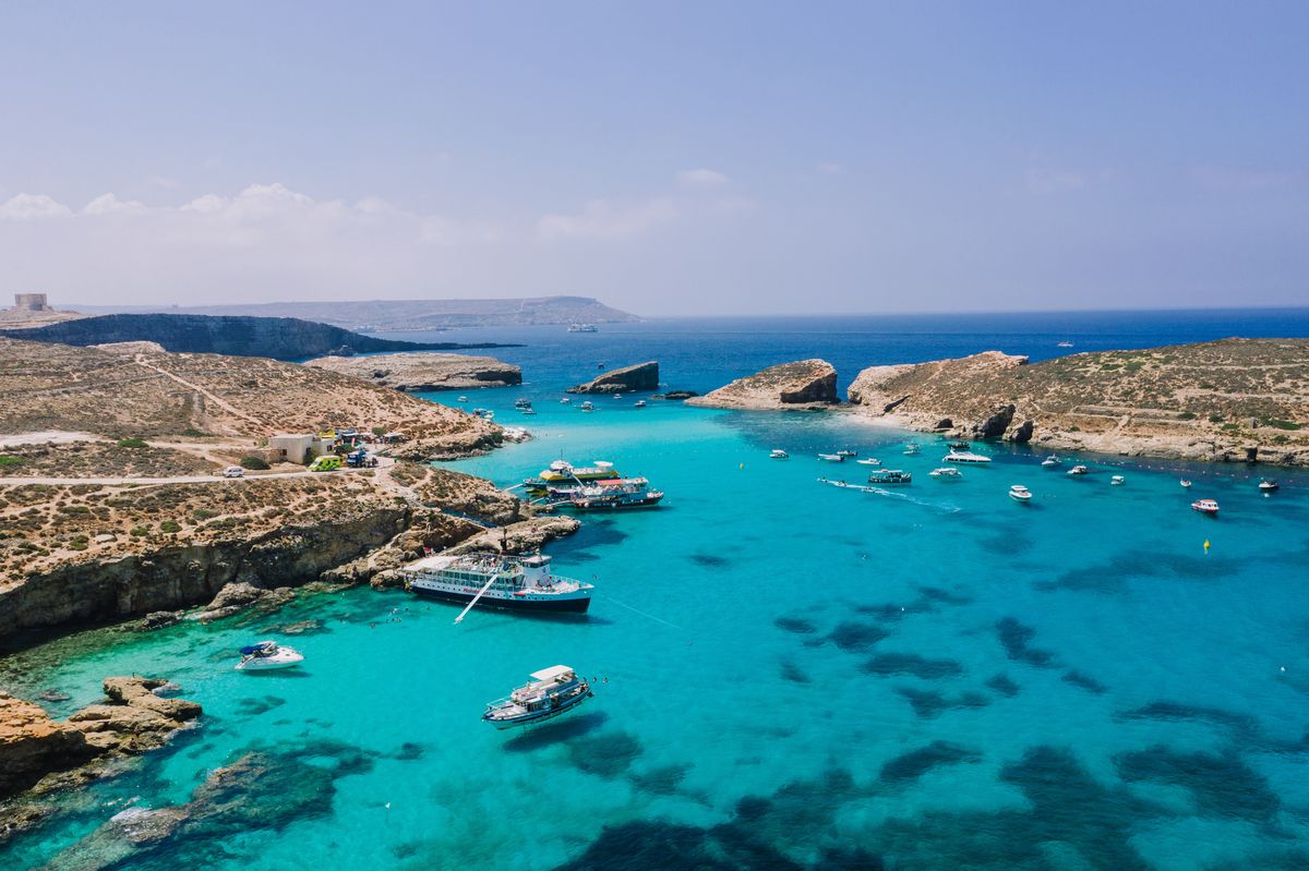 Malta zachwyca obłędnym kolorem wody