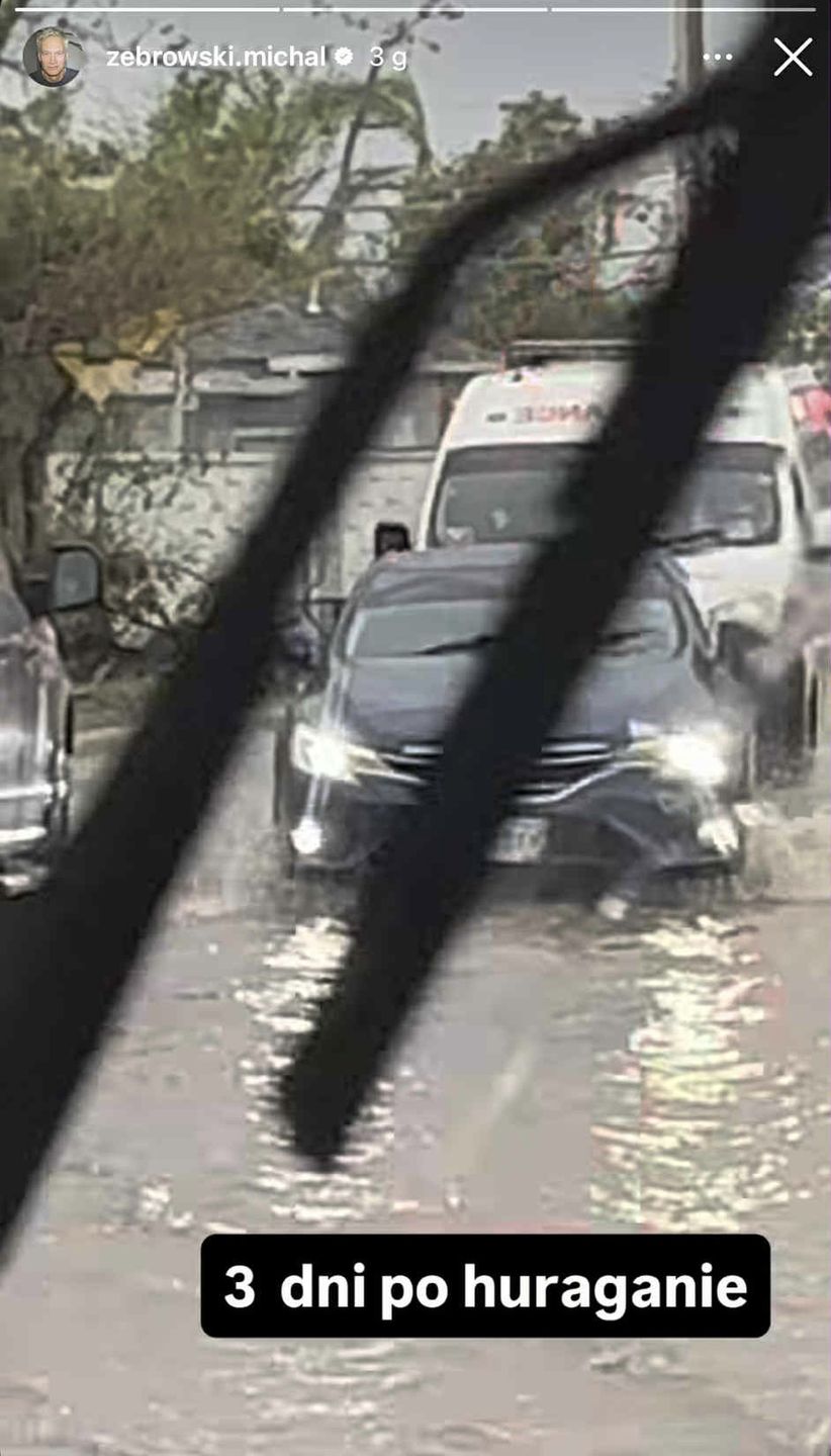 Żebrowski pokazał Jamajkę po huraganie
