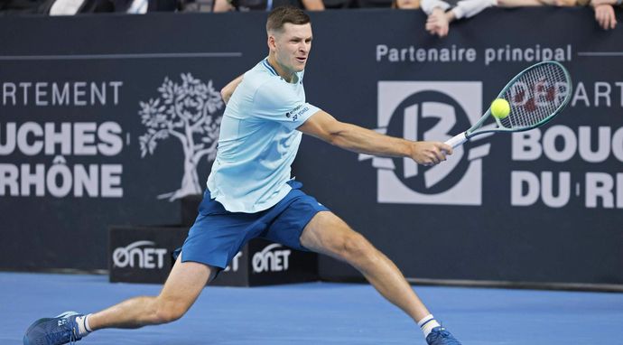 Tenis: Turniej ATP w Bazylei - mecz ćwierćfinałowy gry pojedynczej