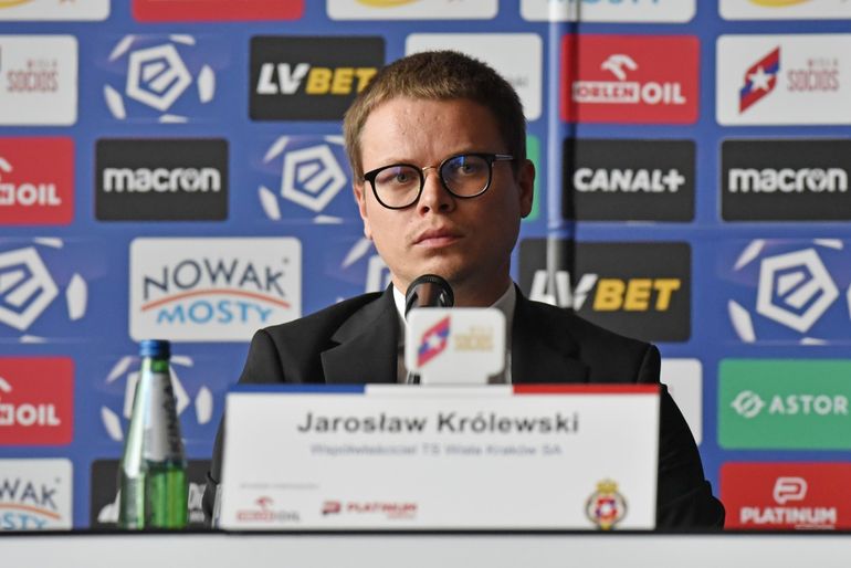 Prezes Wisły Kraków Jarosław Królewski