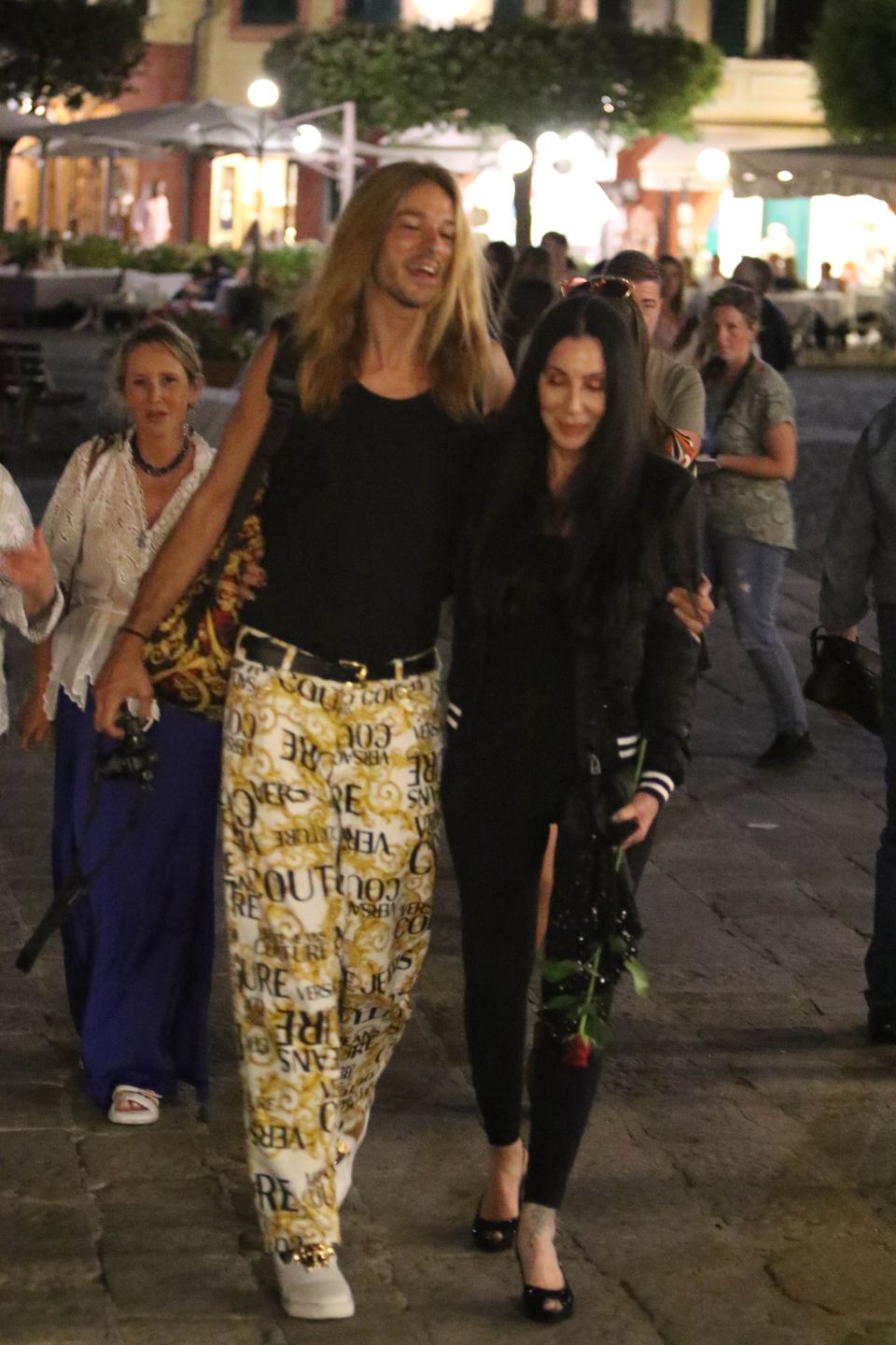 Cher bawi się we Włoszech 