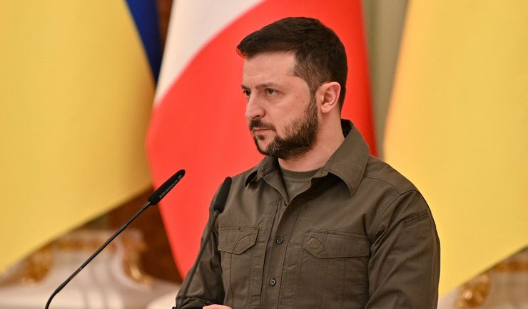 Zełenski: Zmuszamy Rosjan do opuszczenia naszej ziemi, zmusimy do opuszczenia morza