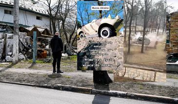 Rosyjscy okupanci stoczyli w Buczy bitwę z pomnikiem. Nie trafili w niego ani razu