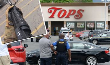 Masakra w supermarkecie. Zaczęło się już na parkingu