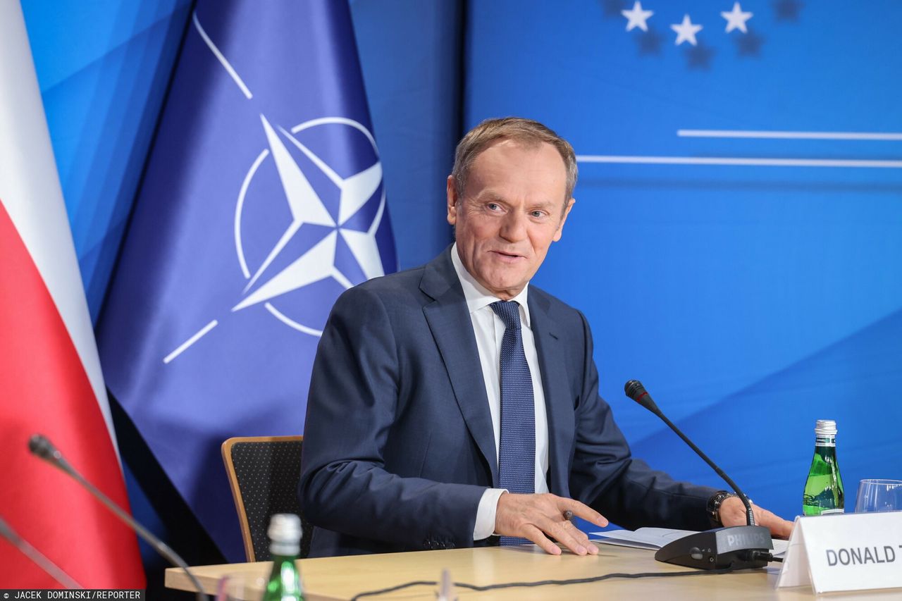 Donald Tusk na forum eksperckim "Wojna w Ukrainie - wnioski dla Polski" 