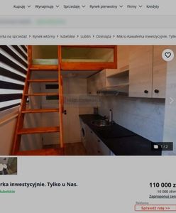 Ogłoszenie sprzedaży kawalerki w Lublinie robi furorę w sieci. "Kojec dla psa musi być większy"