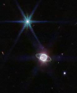 Zdjęcia Neptuna z teleskopu Webba. Spektakularny widok