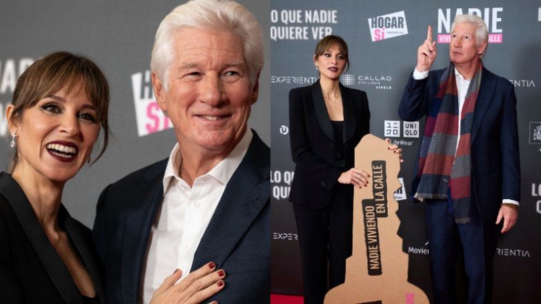 Richard Gere bryluje na ściance z nową żoną