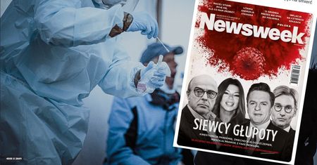 "Siewcy głupoty". Nowa okładka tygodnika Lisa uderza w antyszczepionkowców