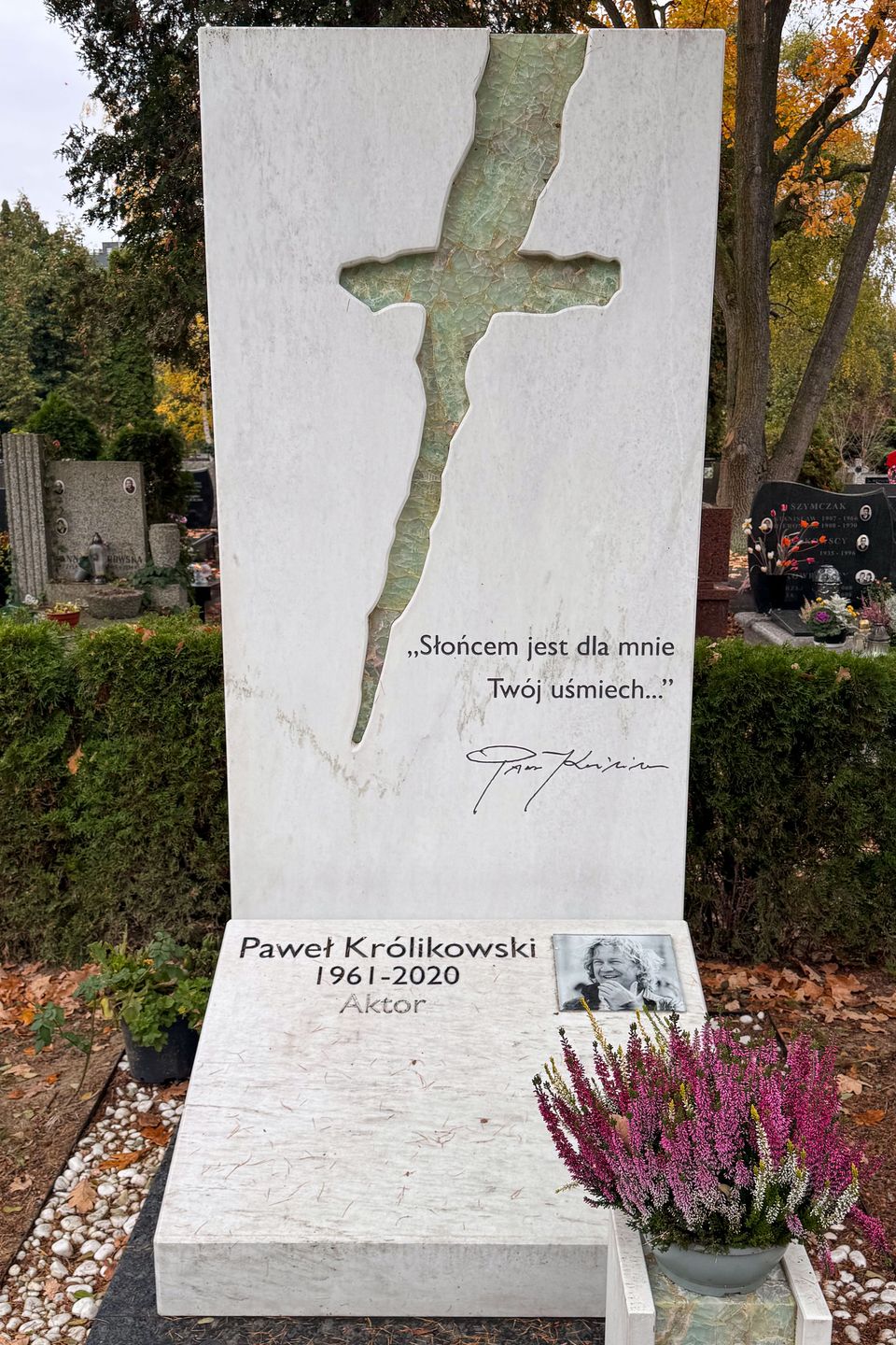 Grób Pawła Królikowskiego