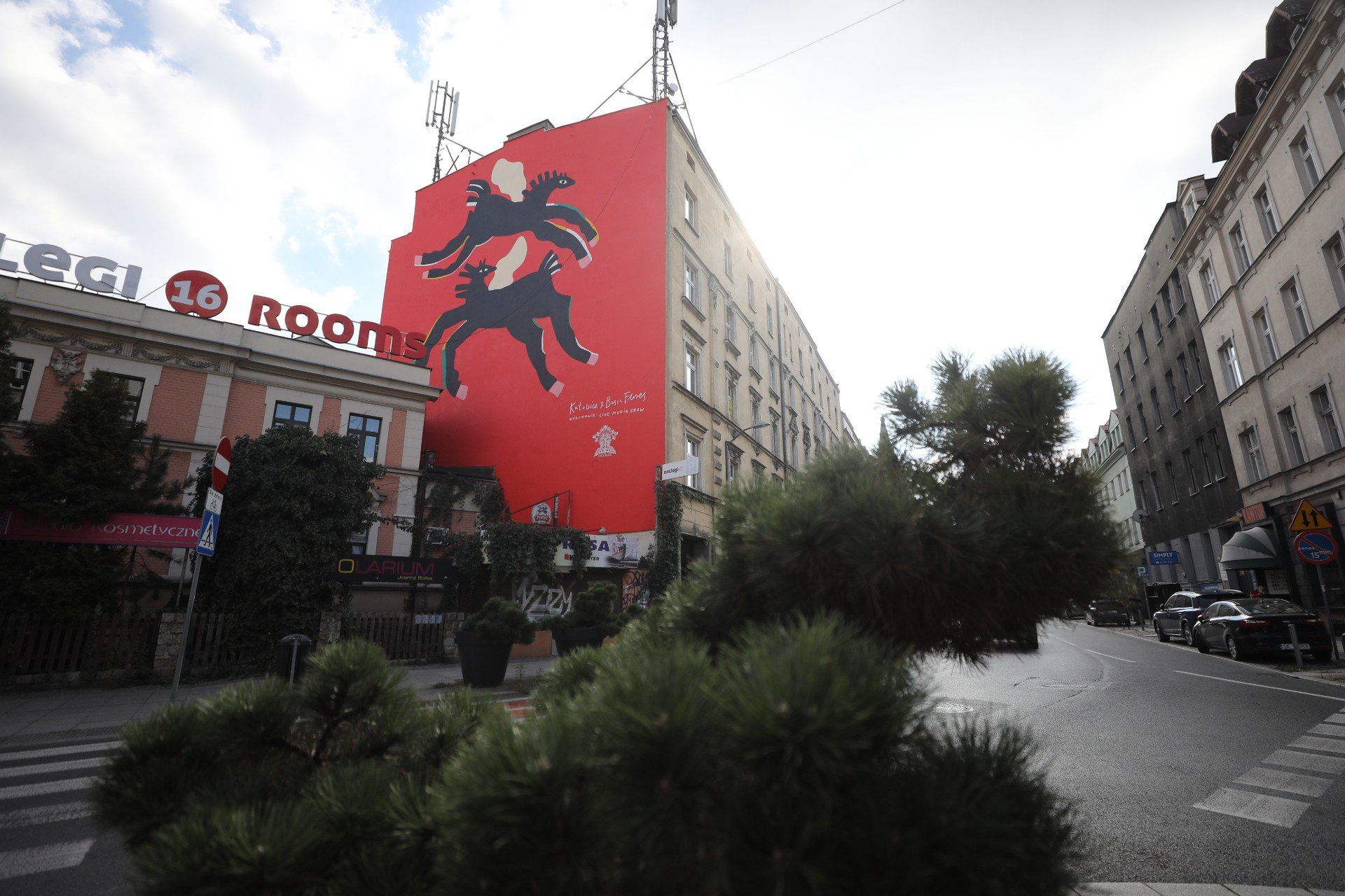 Przy ul. Słowackiego w Katowicach powstał nowy mural