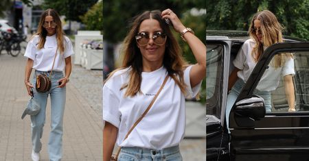 "Zwyczajna" Ewa Chodakowska z torebką Louis Vuitton maszeruje do auta za MILION ZŁOTYCH (ZDJĘCIA)