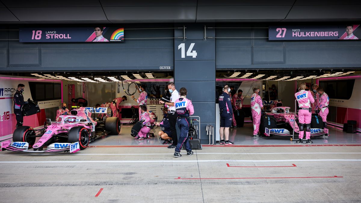 Materiały prasowe / Racing Point / Na zdjęciu: garaż Racing Point