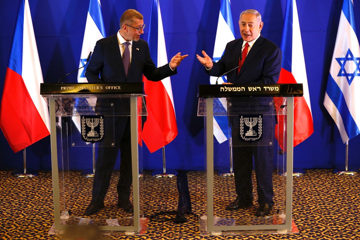 Czeski premier zdradza: Netanjahu uznał wypowiedź Katza za niefortunną