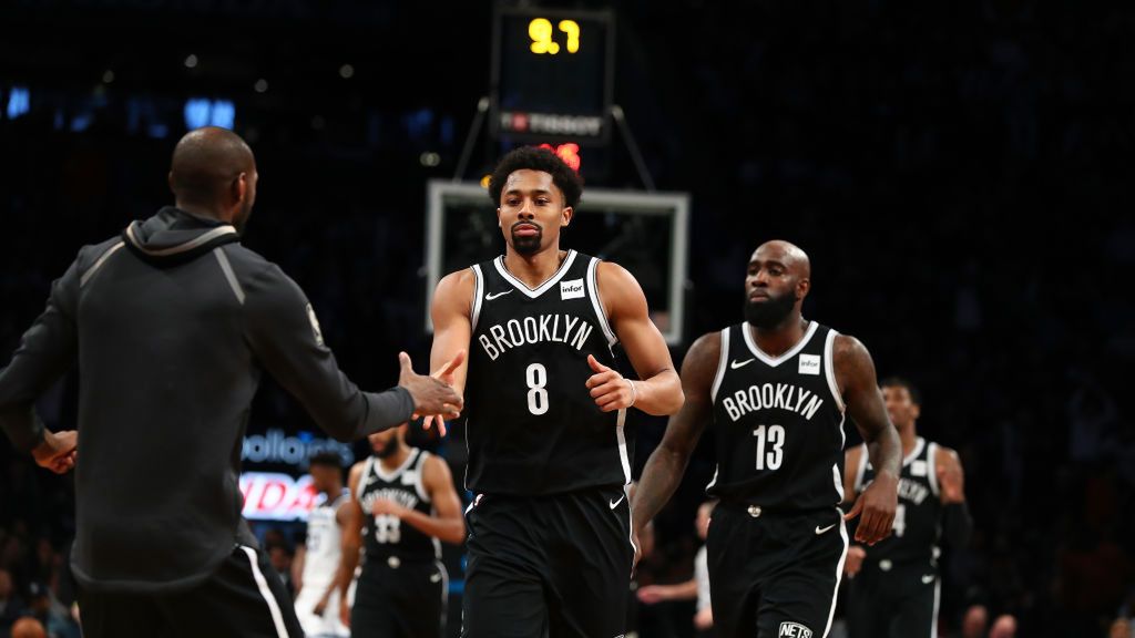 Zdjęcie okładkowe artykułu: Getty Images / Al Bello / Na zdjęciu: Spencer Dinwiddie (nr 8)