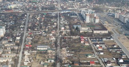 Bucza nagrana z drona. Wideo ma być kolejnym dowodem zbrodni Rosjan