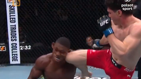 Boli od samego patrzenia. Potworny nokaut w UFC