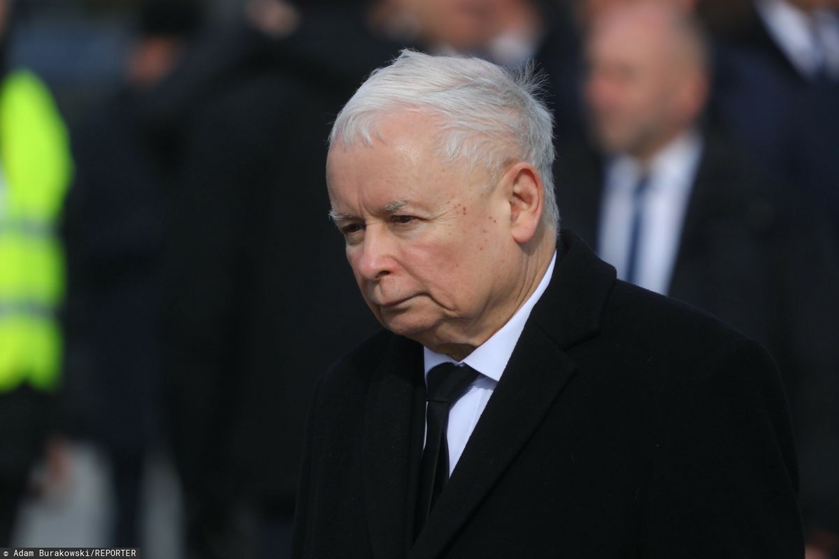 Na zdjęciu: prezes PiS Jarosław Kaczyński 