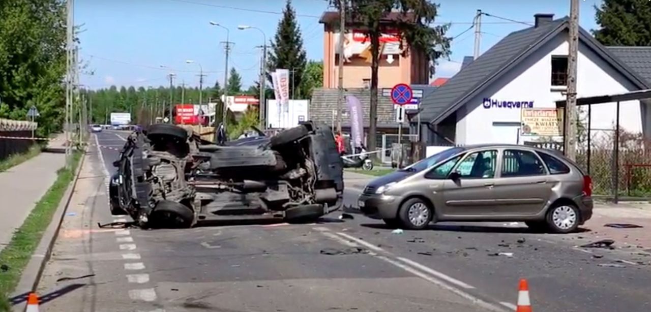 Ostrów Mazowiecka. Tragiczny wypadek. Zginęły dwie osoby, sprawca uciekł